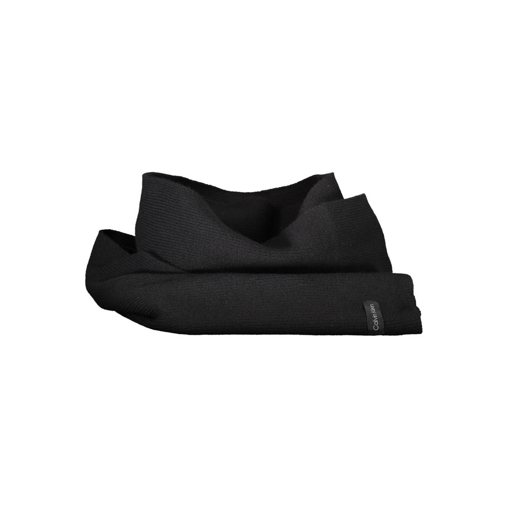 Black Cotton Women Scarf