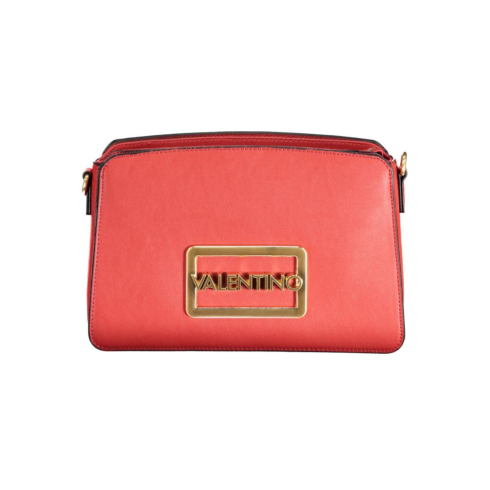 Rosso Poliuretano Women's Bag with Adjustable Shoulder Strap