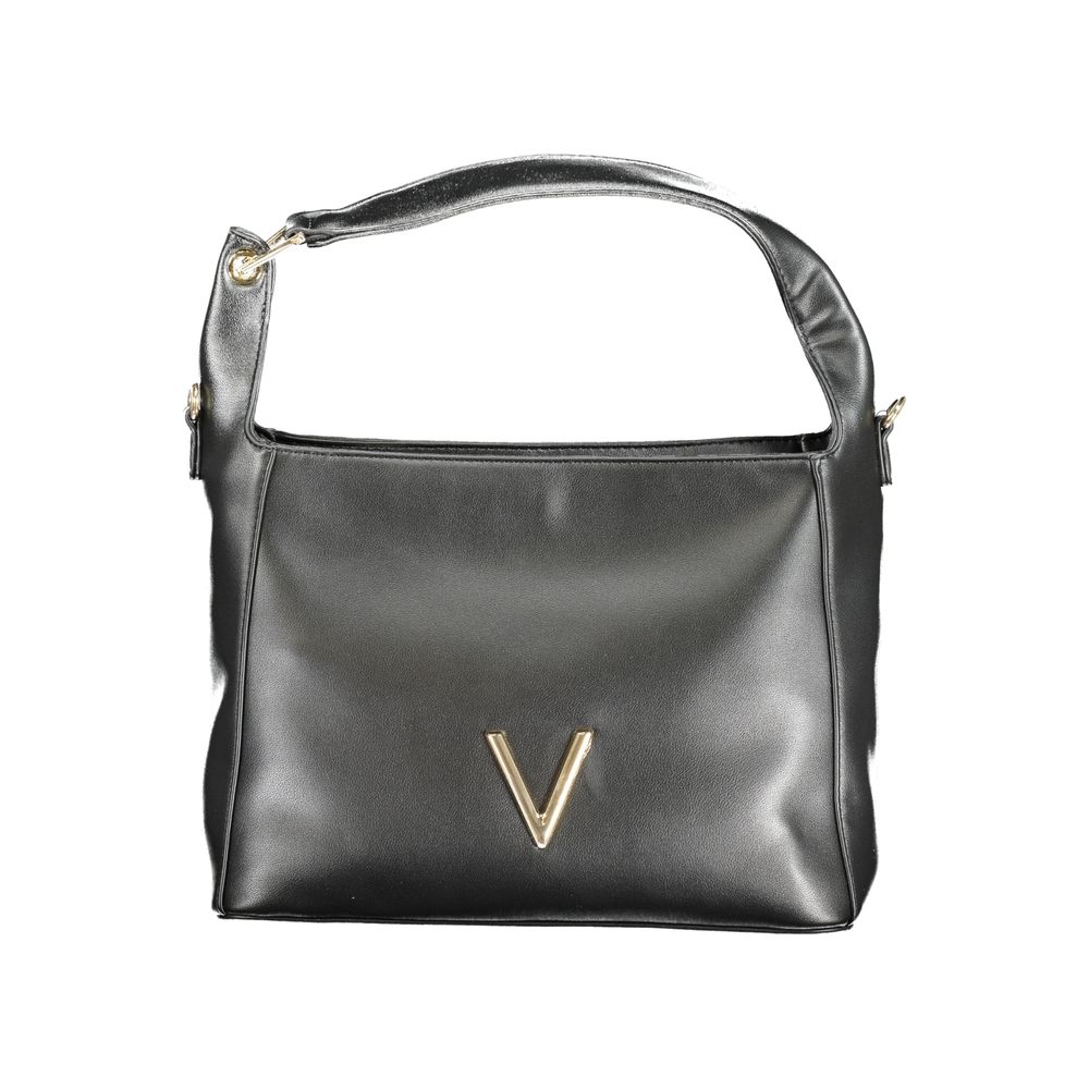 Black Polyurethane Women's Bag
