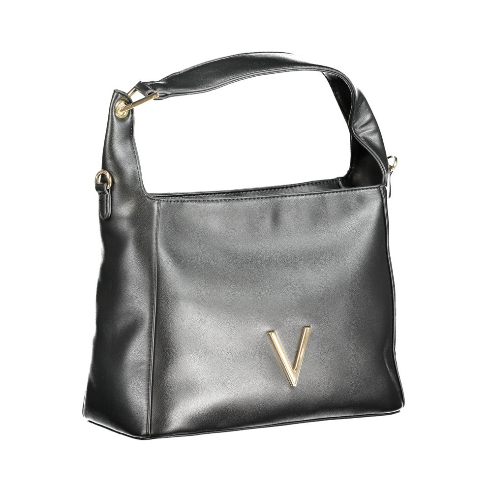 Black Polyurethane Women's Bag