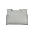 Gray Polyurethane Women's Bag