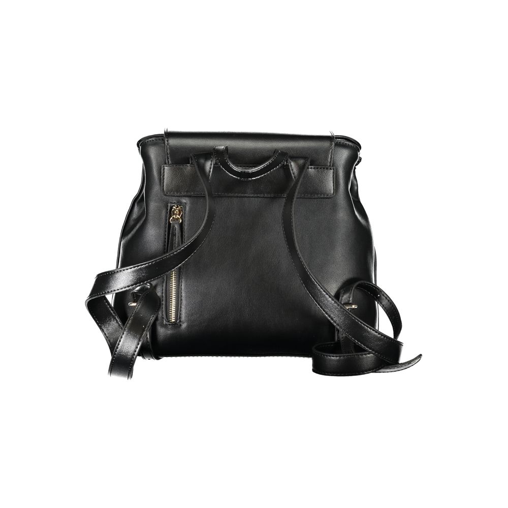 Black Polyethylene Backpack