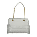 Gray Polyethylene Handbag