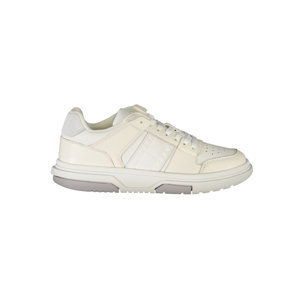 Sneaker aus weißem Polyester