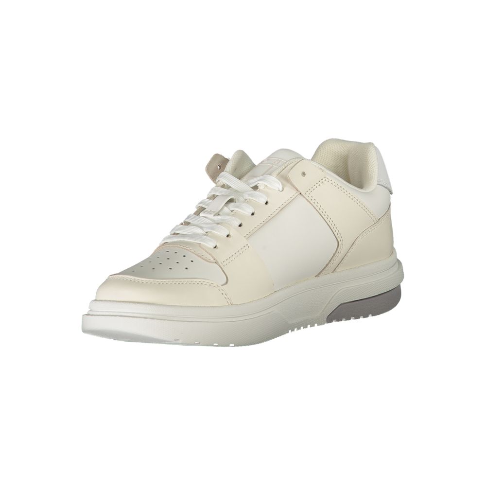 Sneaker aus weißem Polyester