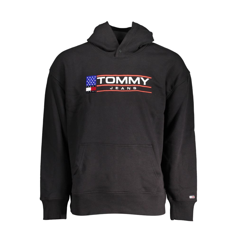 Black Cotton Sweatshirt