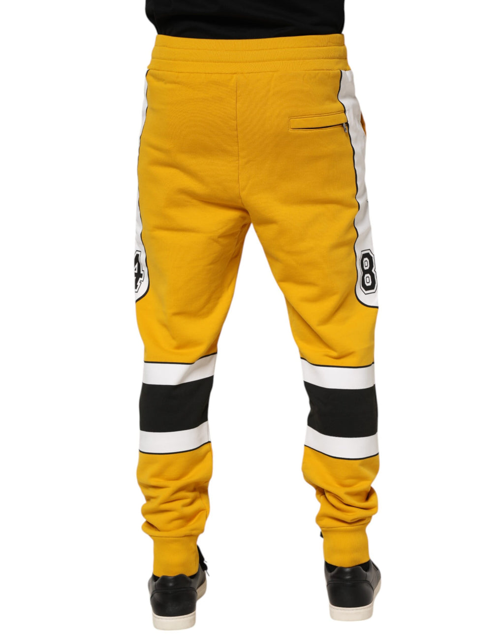 Yellow Cotton Sweatpant Jogger Trouser Pants
