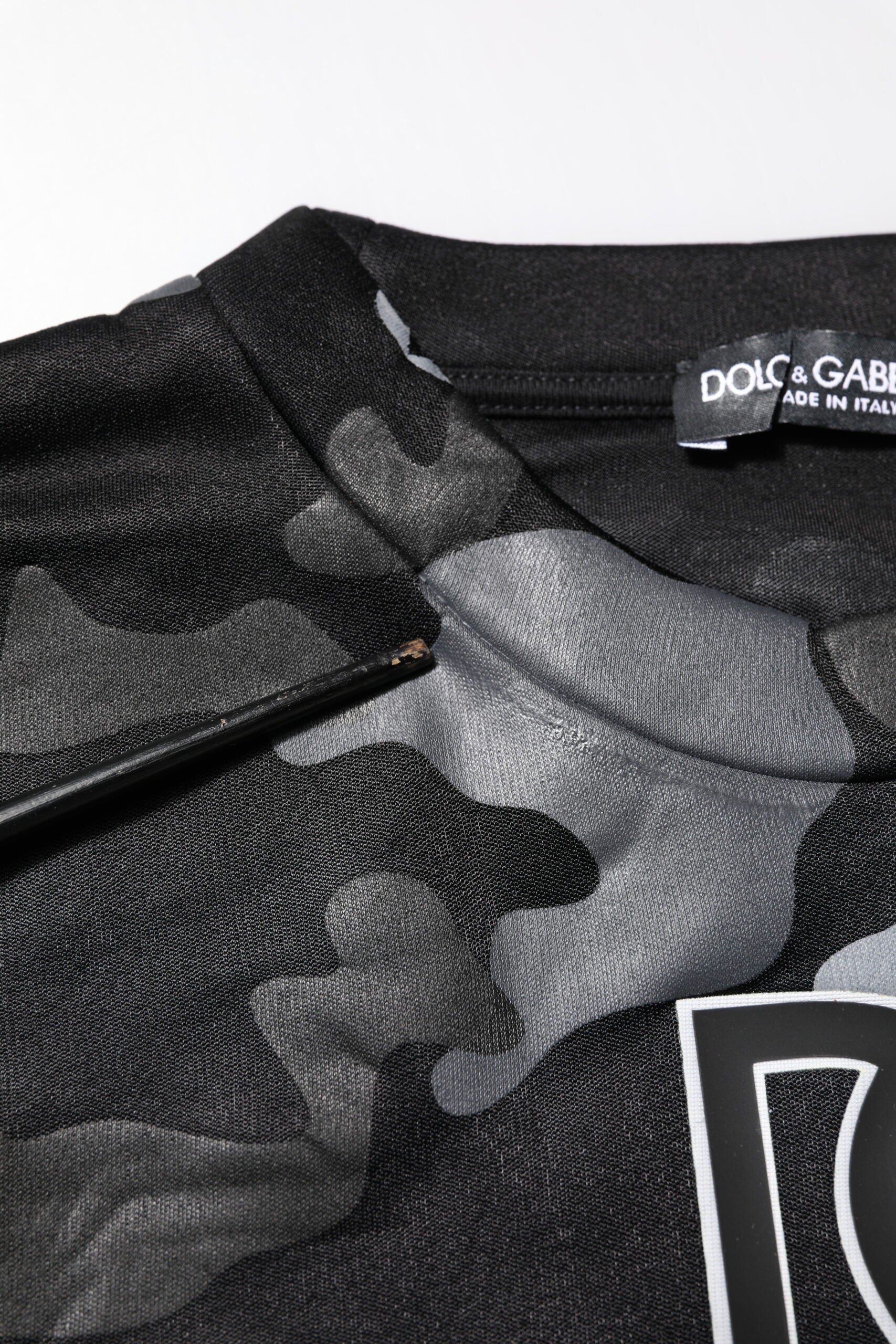 Black Camouflage Pullover Sweatshirt Sweater