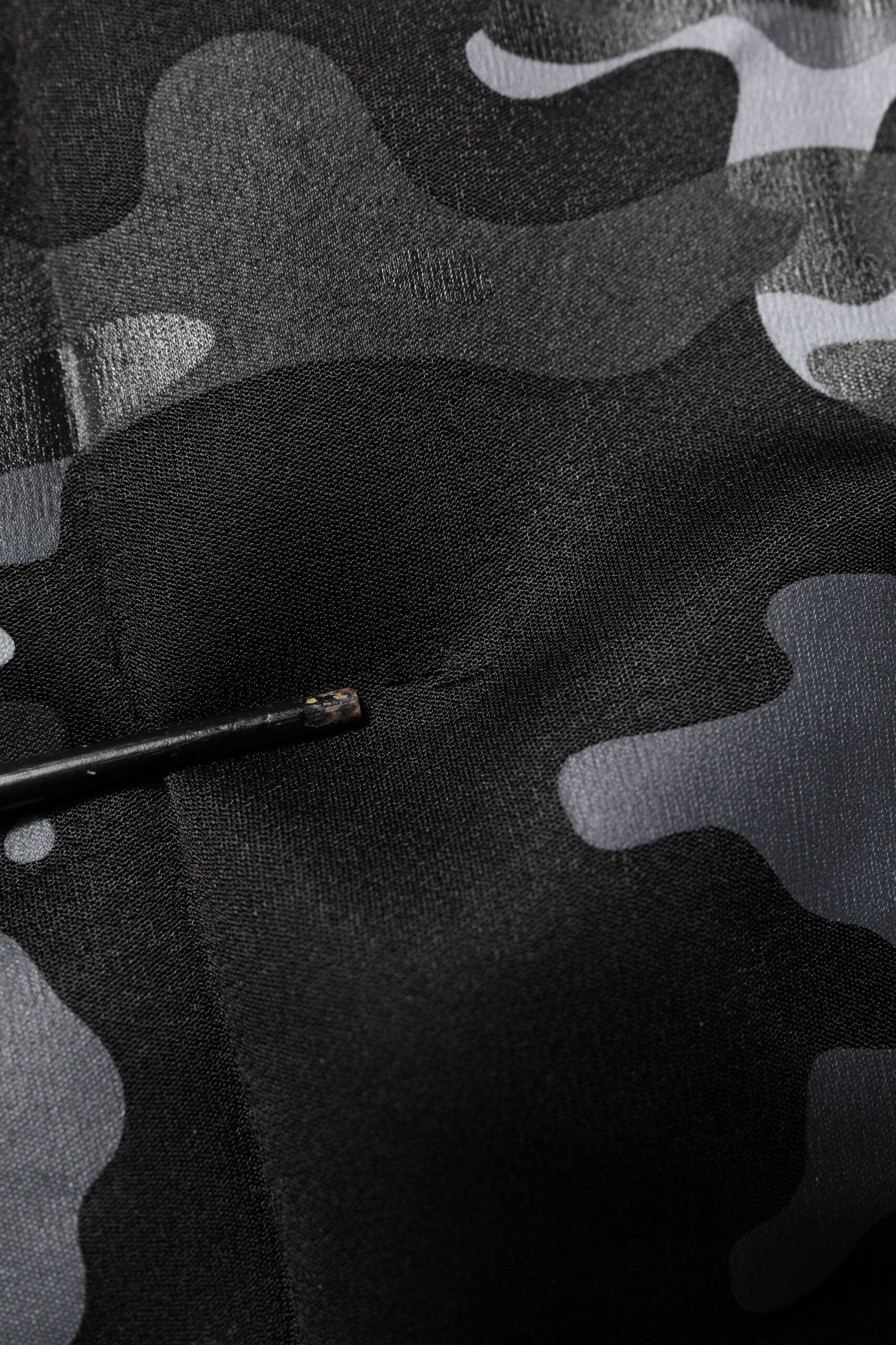 Black Camouflage Pullover Sweatshirt Sweater