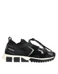 Black White Logo Sorrento Sneakers Shoes