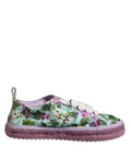 Multicolor Canvas Espadrilles Sneakers Shoes