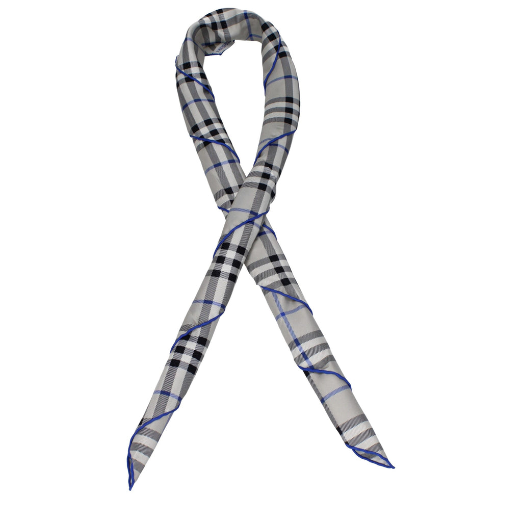 Gray Silk Foulard