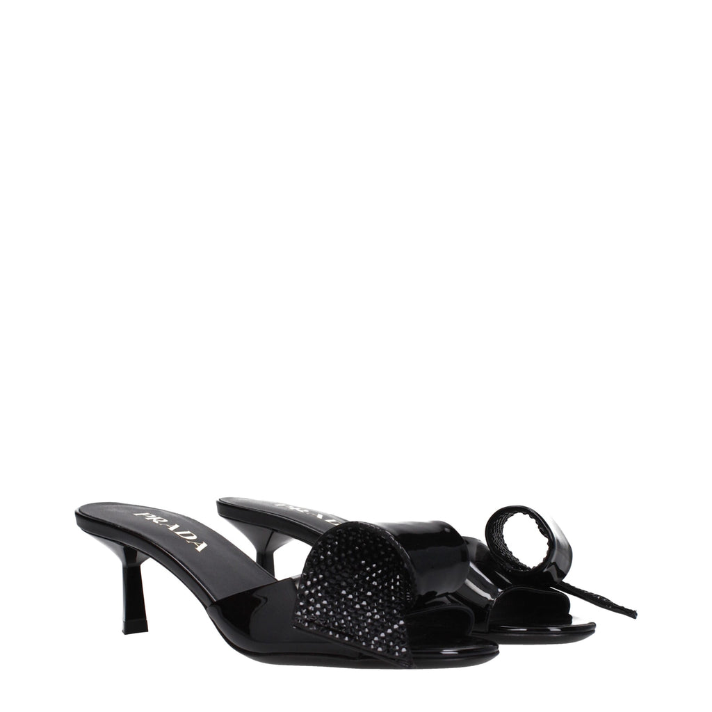 Black Leather Sandals