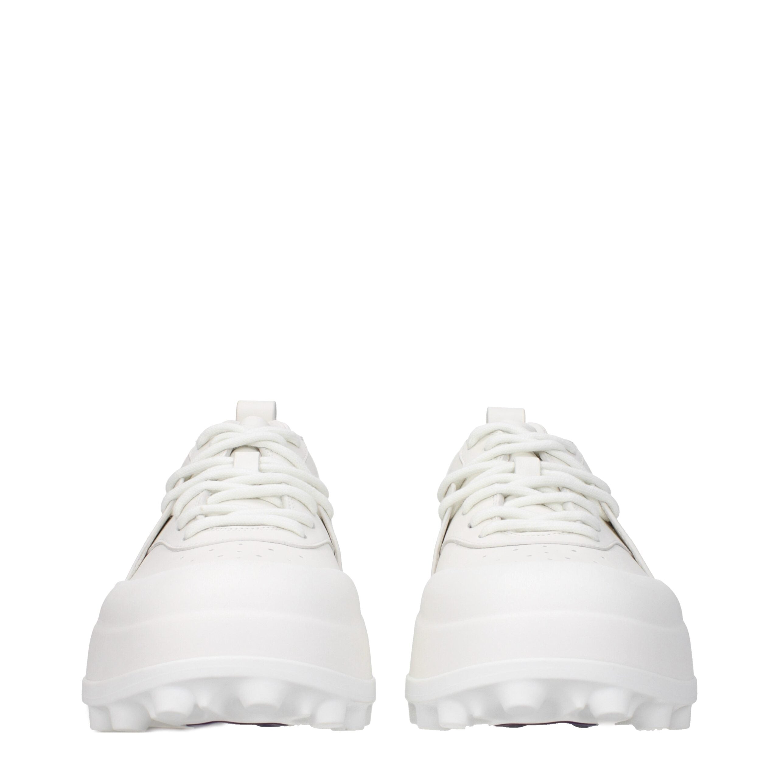 White Leather Sneakers