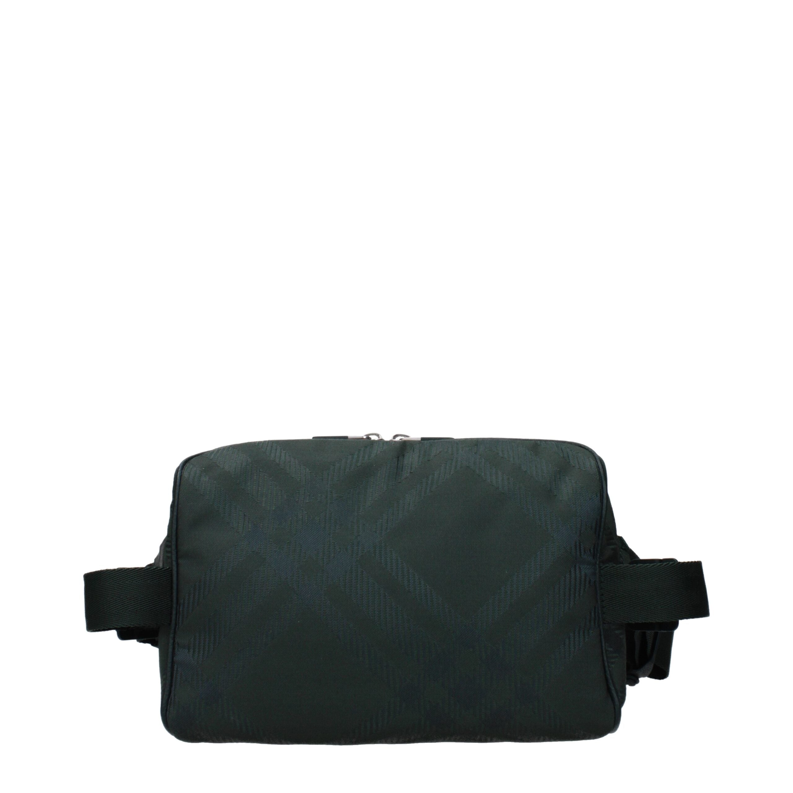Green Nylon Backpack