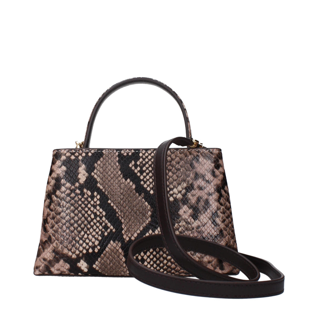 Handtasche aus rosafarbenem Leder