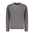 Grauer Baumwollpullover für Männer