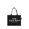 Black Cotton Shoulder Bag