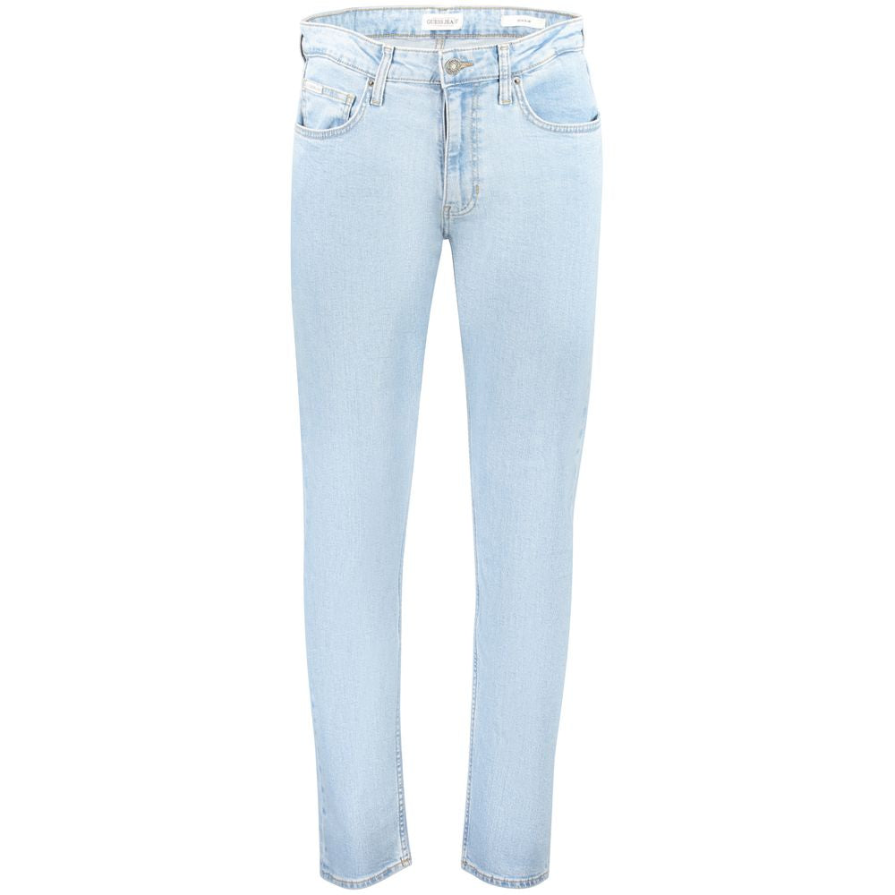 Blaue Baumwolle Männer Jeans