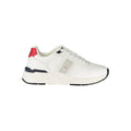 Weiß Polyester Männer Sneaker