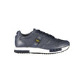 Blaue Leder Herren Sneaker