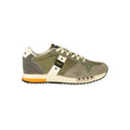Grüner Polyester Herren Sneaker