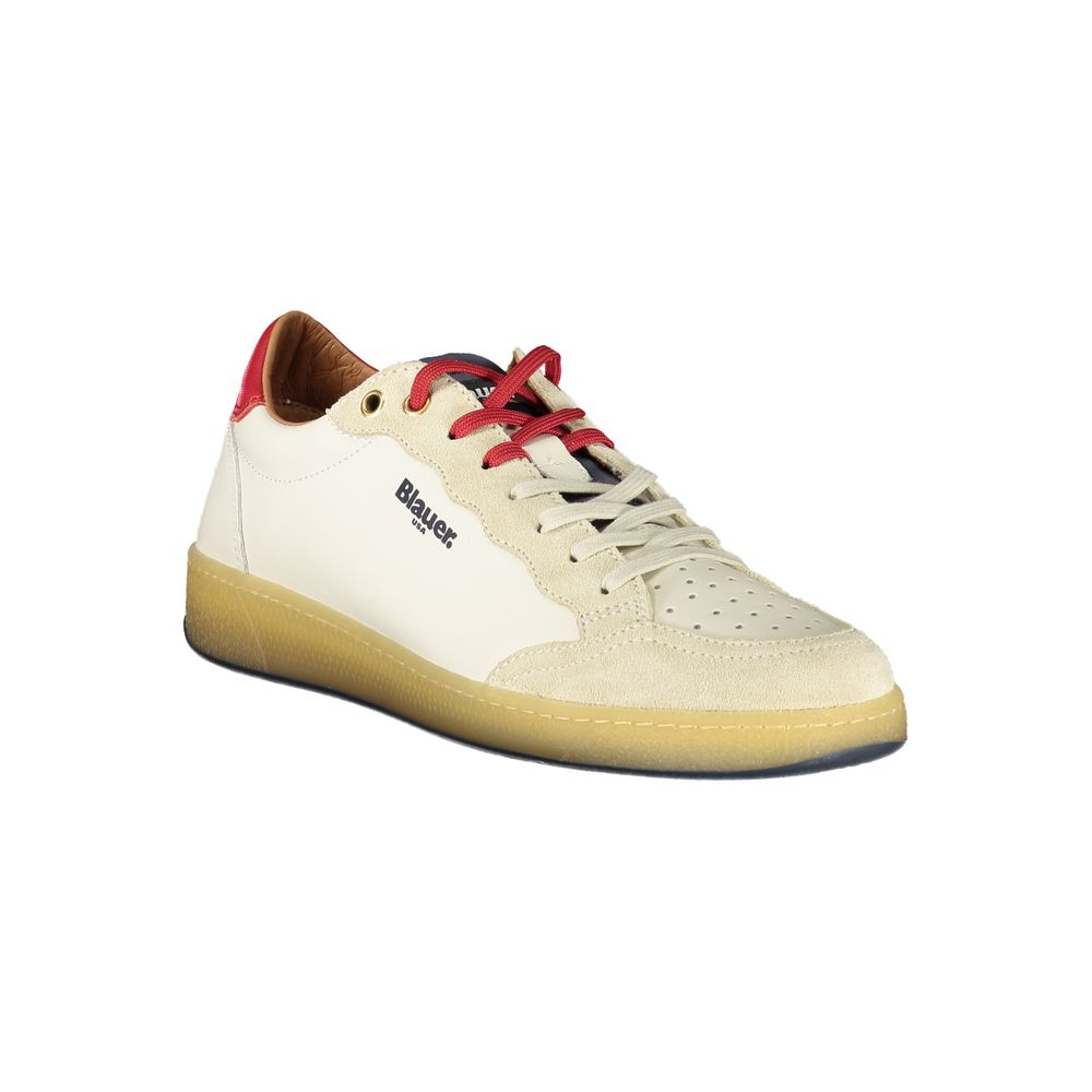 Weißes Leder Herren Sneaker