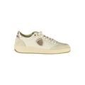 White Leather Women Sneaker