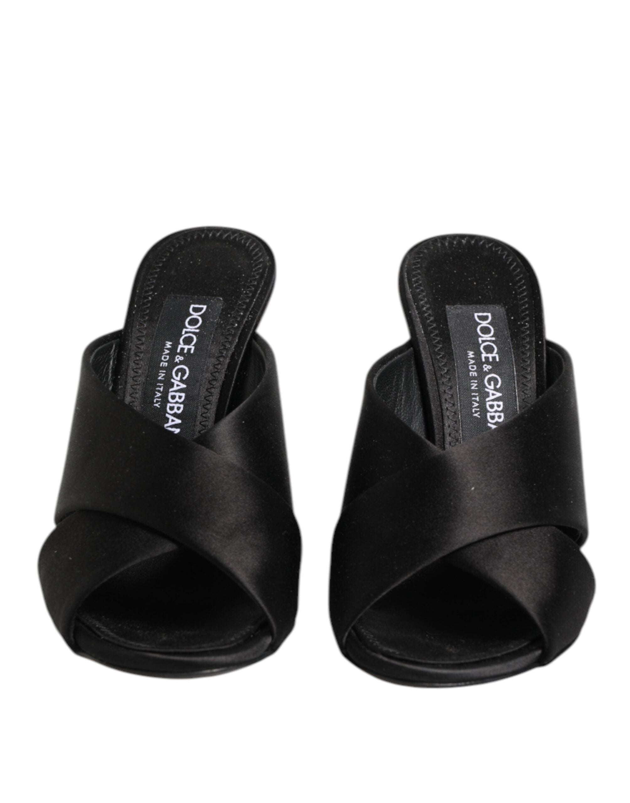 Black Keira Baroque High Heel Sandals Shoes