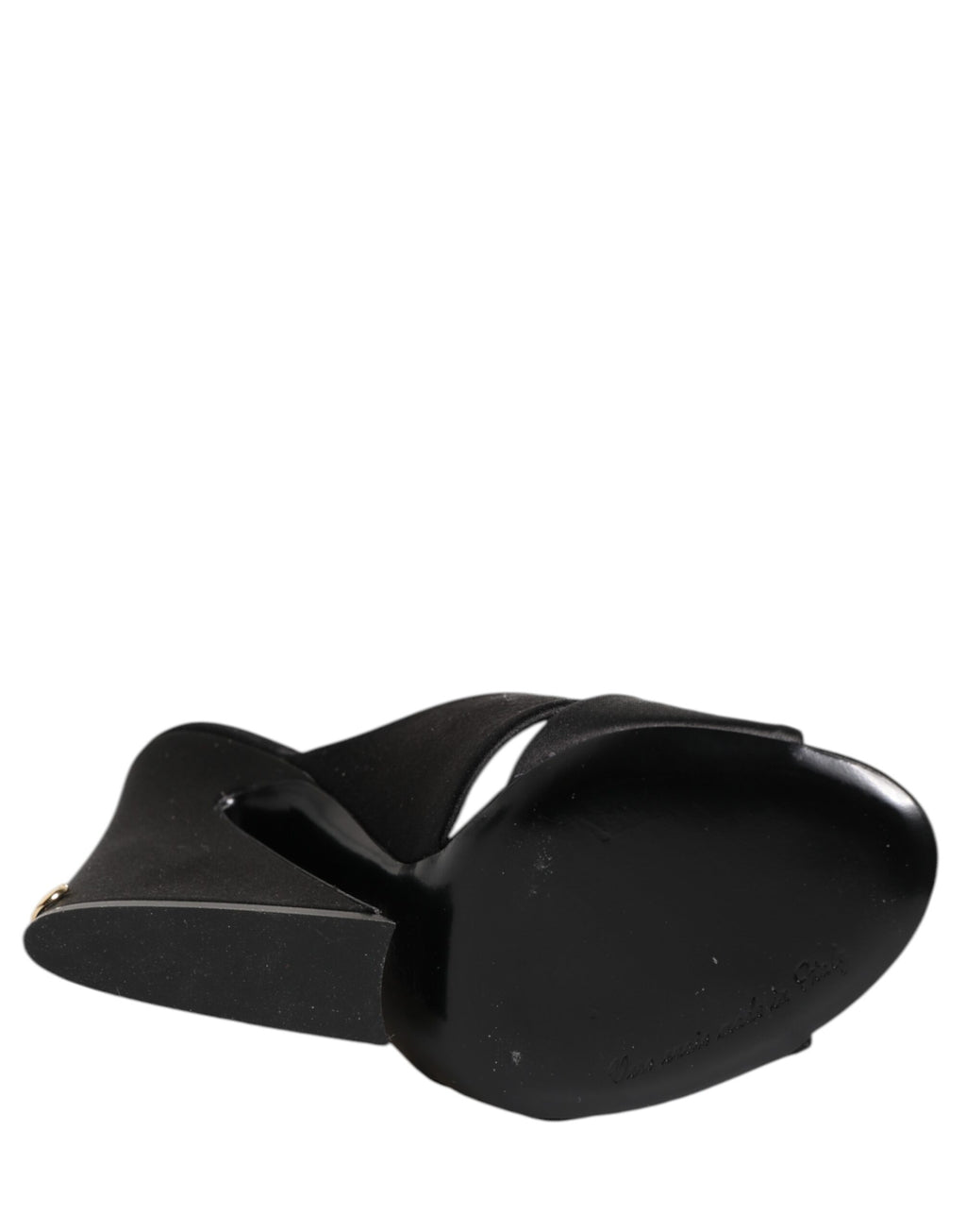 Black Keira Baroque High Heel Sandals Shoes