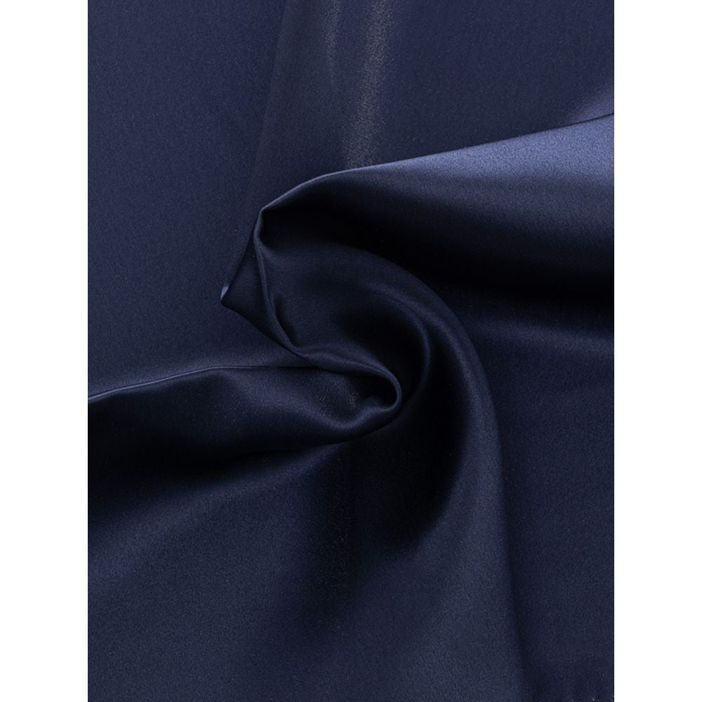 Blue Silk Pocket Square