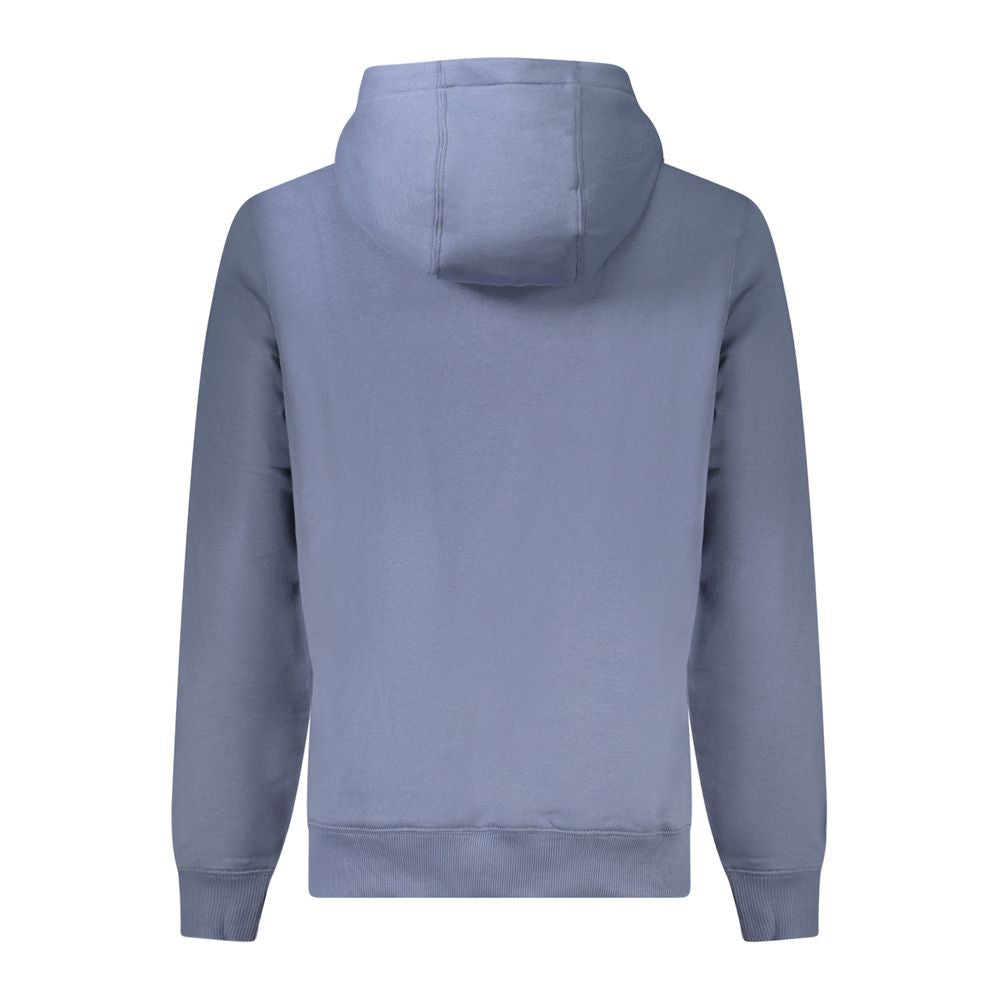 Blauer Baumwollpullover für Männer