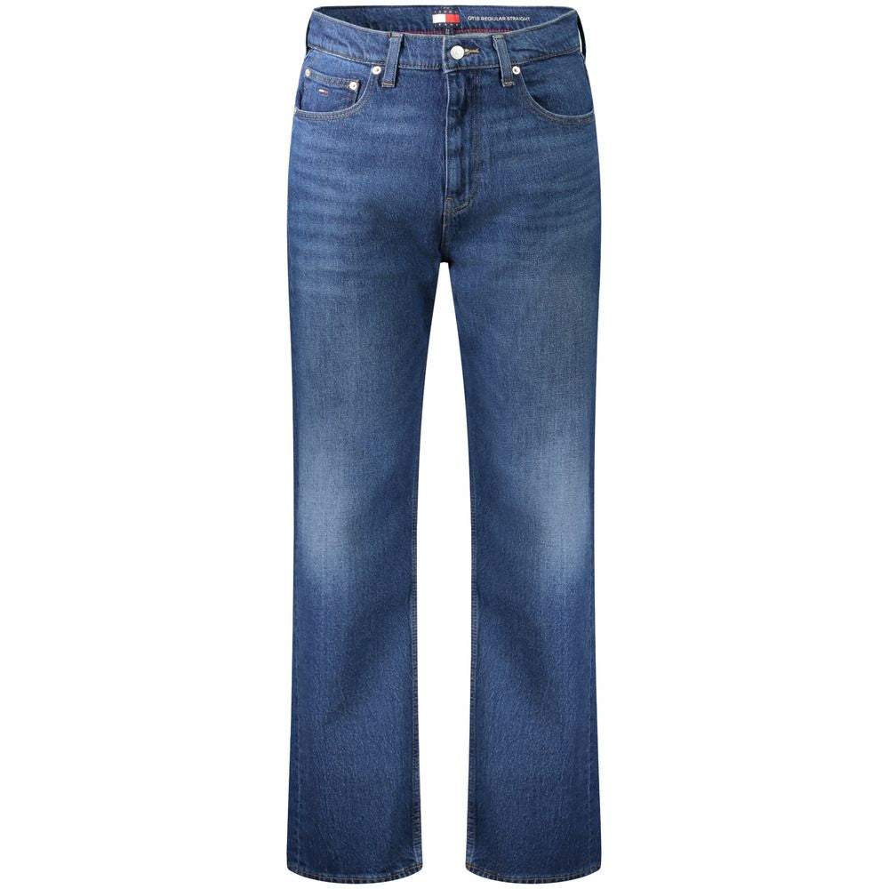 Blaue Baumwolle Männer Jeans
