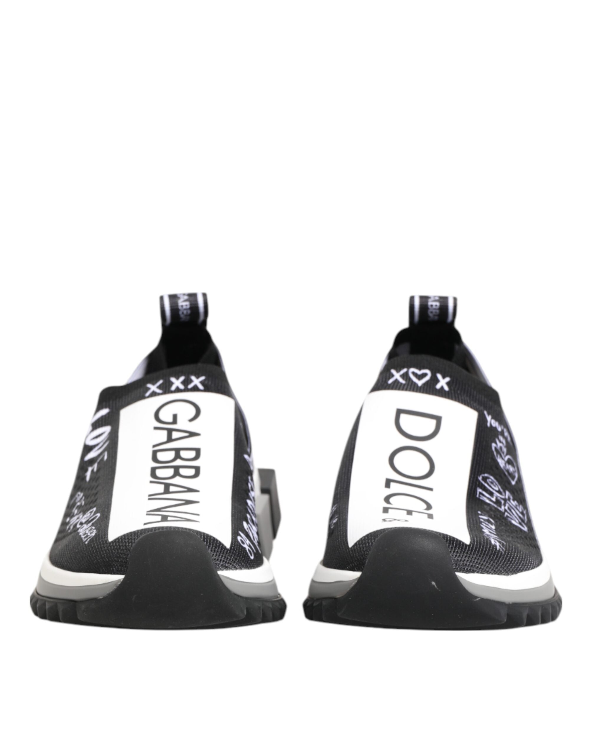 Black White Sorrento Low Top Sneakers Shoes