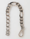 Silver Tone Brass Chain Lobster Clasp DG Logo Bracelet