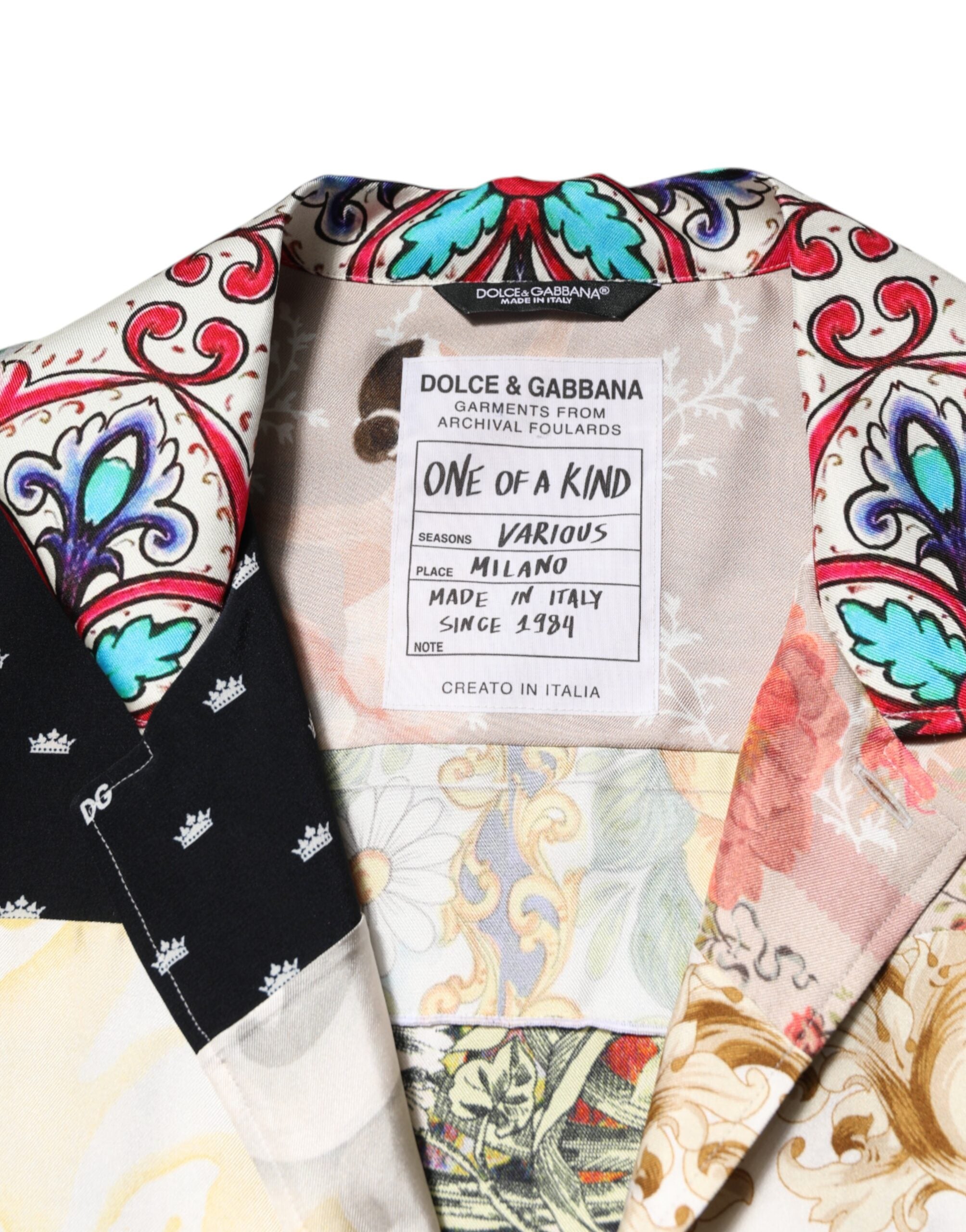 Multicolor Printed Button Down Casual Shirt
