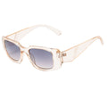 Bicolor Resin Sunglasses