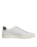 White Silver Sacred Heart Men Sneakers Shoes