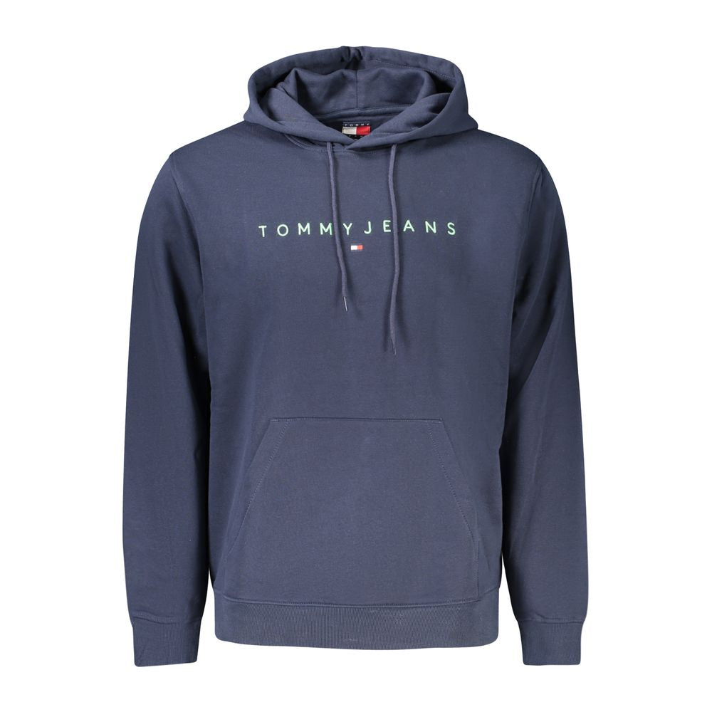 Blauer Baumwollpullover für Männer