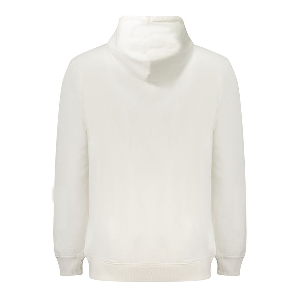 Weißer Baumwollpullover für Männer