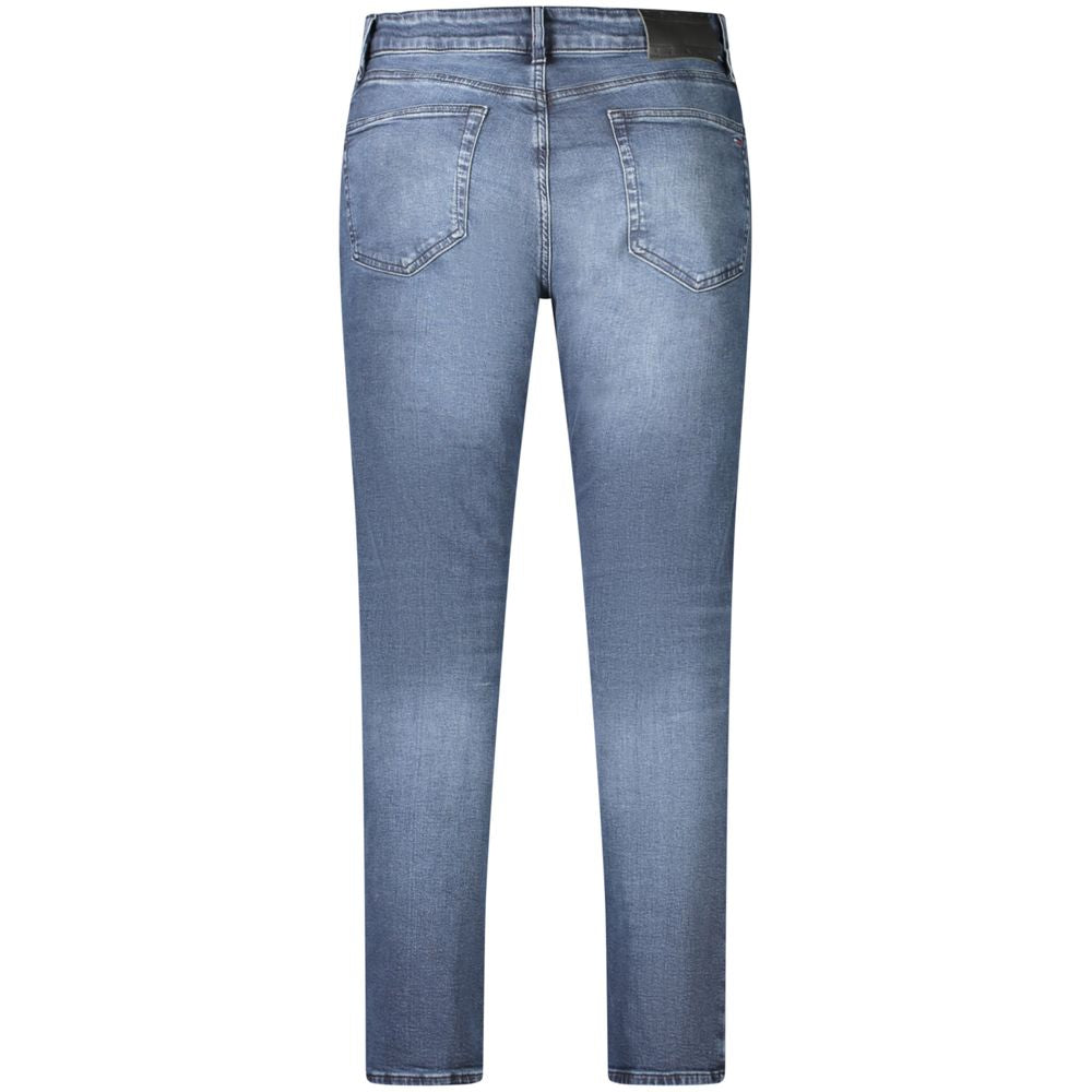 Blaue Baumwolle Männer Jeans