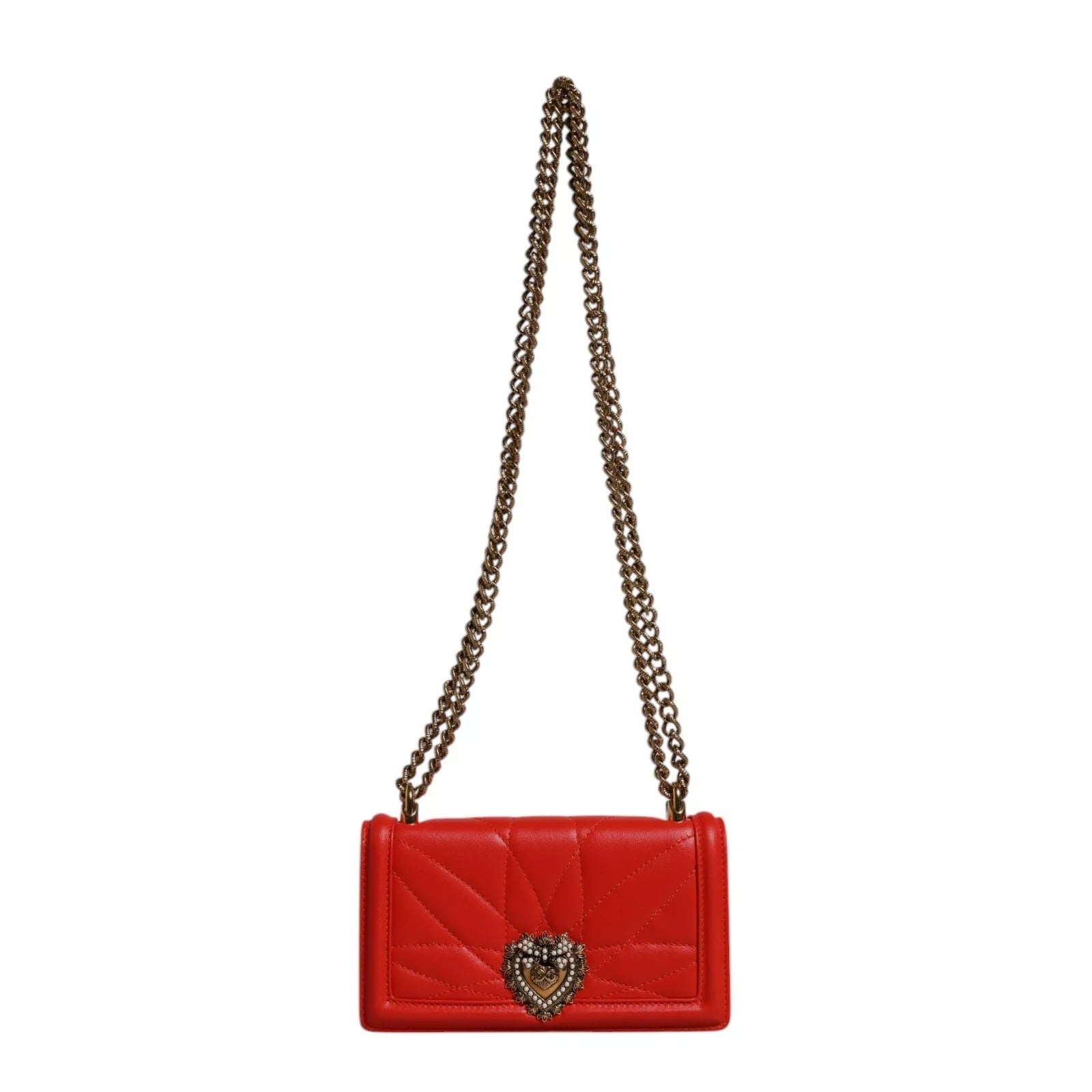 Red Quilted Devotion Crossbody 11 PRO Phone case bag