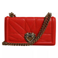 Red Quilted Devotion Crossbody 11 PRO Phone case bag