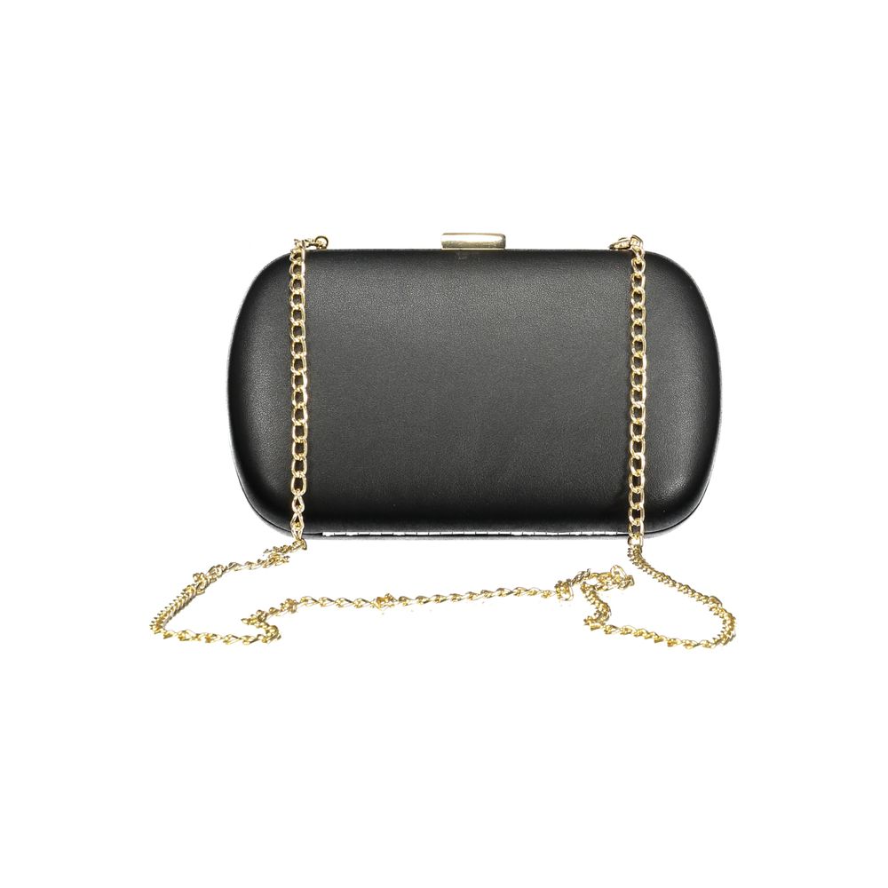 Black Polyethylene Clutch Bag