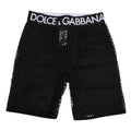 Black Cotton Logo Shorts Midi Trouser Underwear