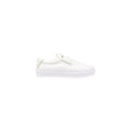 Cream Recycled Cotton Low Top Sneakers