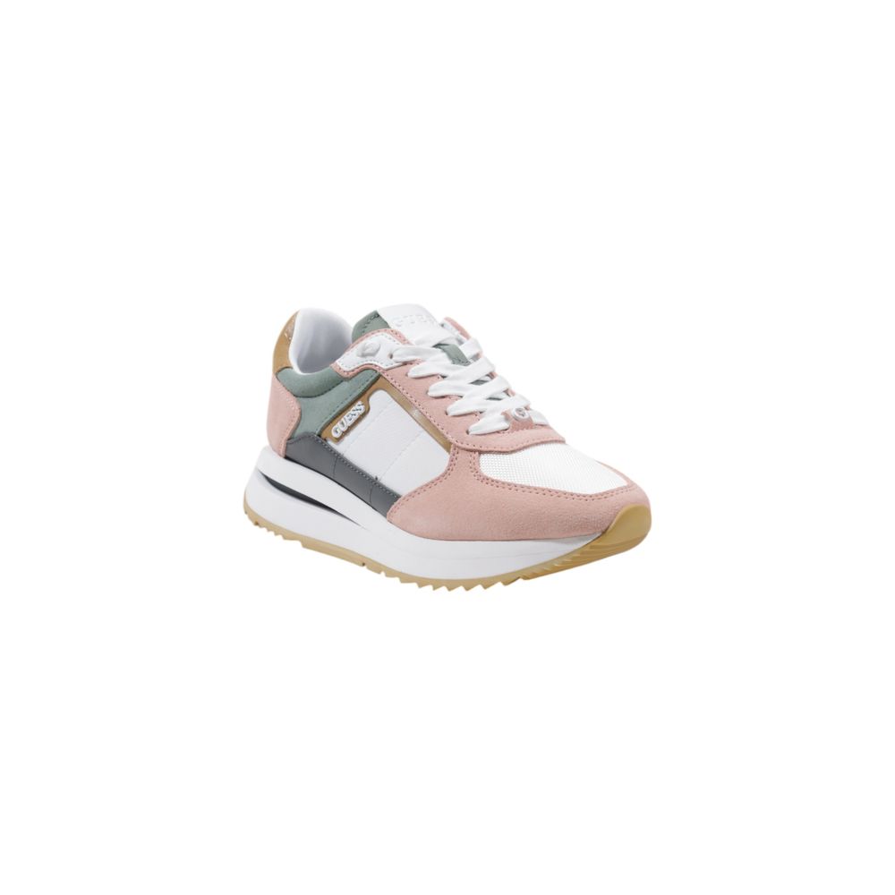 Multicolor Polyester Athletic Sneakers