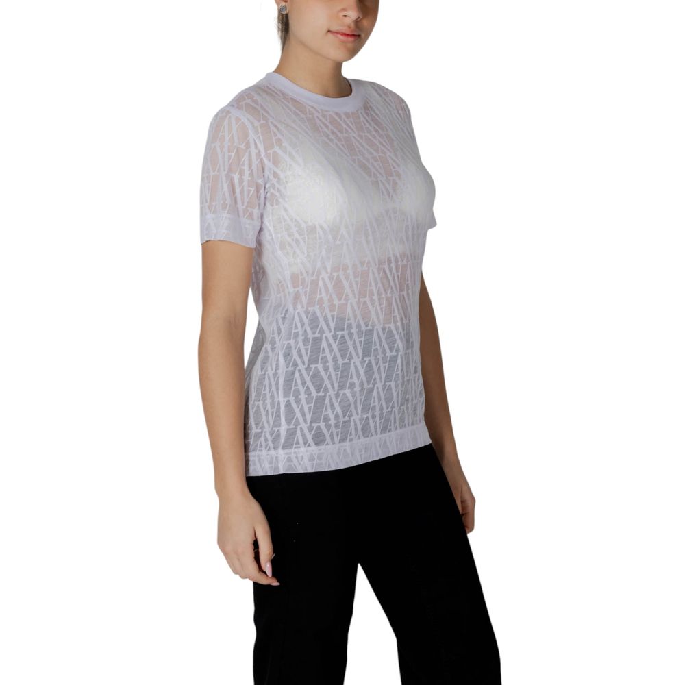 White Polyester T-Shirt