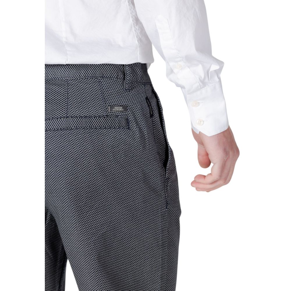 Blue Cotton Shorts