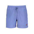 Blu Nylon Men's Swim Boxer
